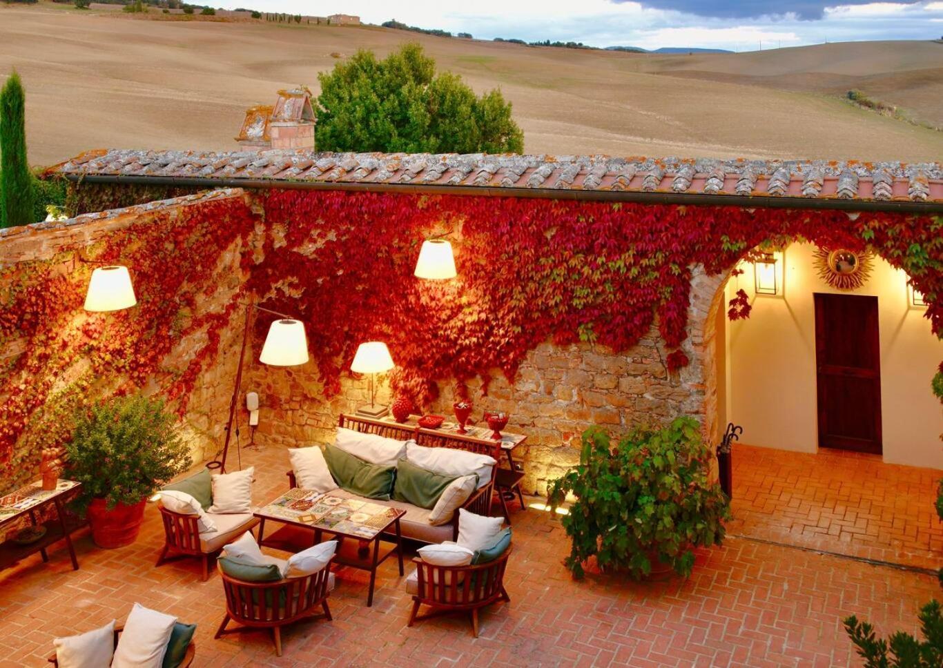 L'Olmo Bed and Breakfast Monticchiello Exteriör bild